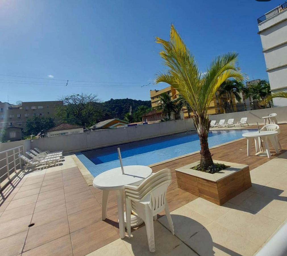 Apartamento Na Praia De Enseada กัวรูจา ภายนอก รูปภาพ